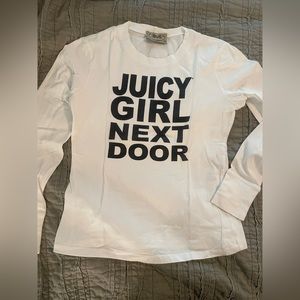 Juicy Girl Next Door long sleeve tshirt